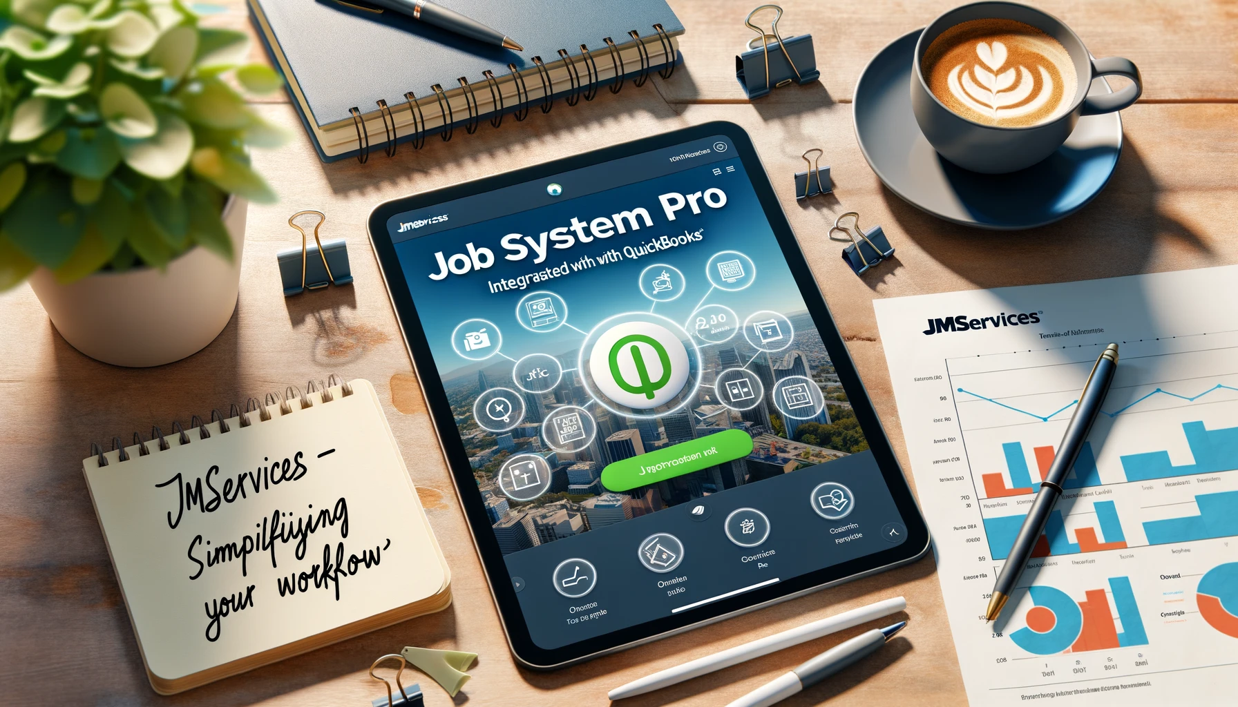 Syncing Invoices Has Never Been Easier: Introducing QuickBooks Integration for JMServices Job System Pro